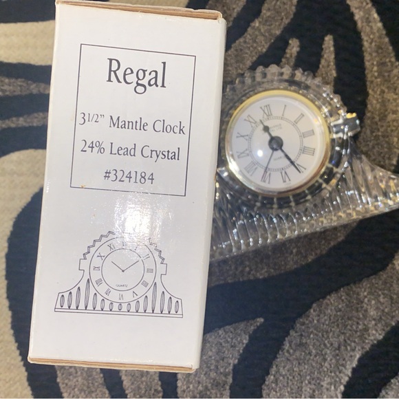 Beautiful Crystal Clock amazing condition - Picture 5 of 5